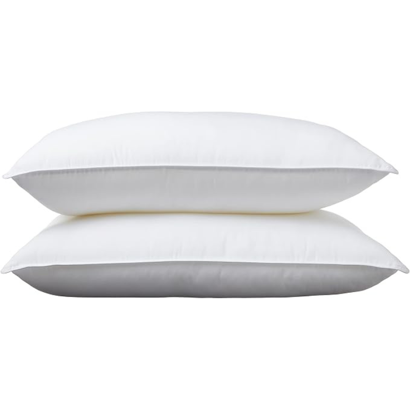 Sleepcraft Bedding White Down Alternative Bed Pillows, Standard Size, Set of 2