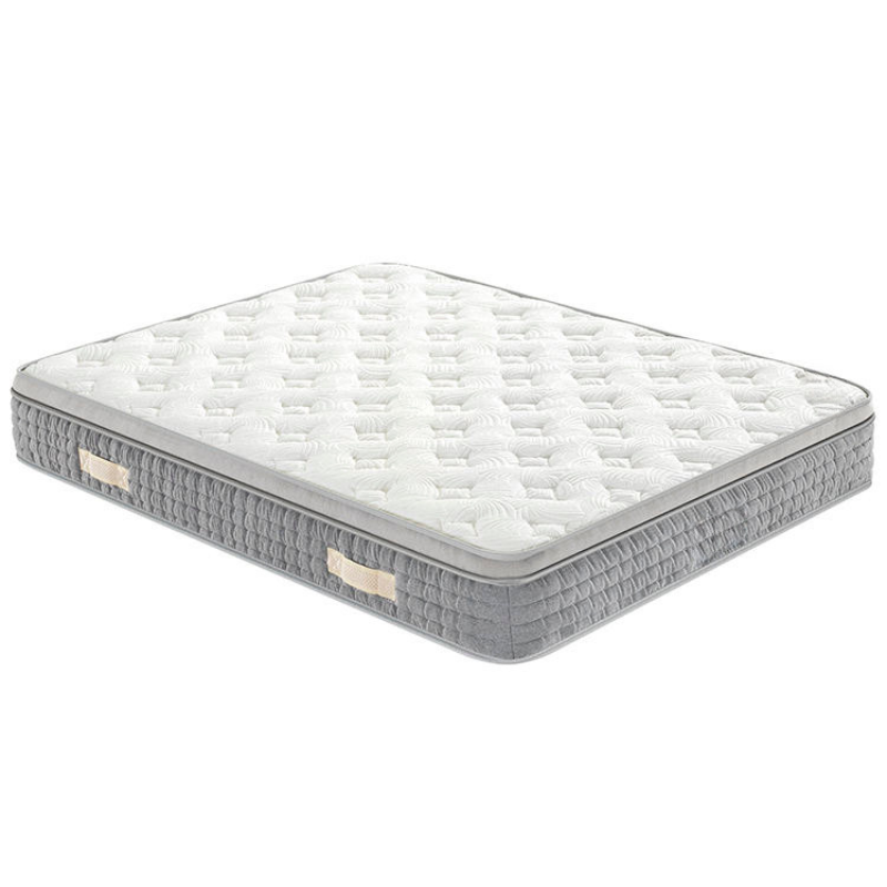 Sleepcraft Bedding Grey Pillow Top Pocket Spring Mattress